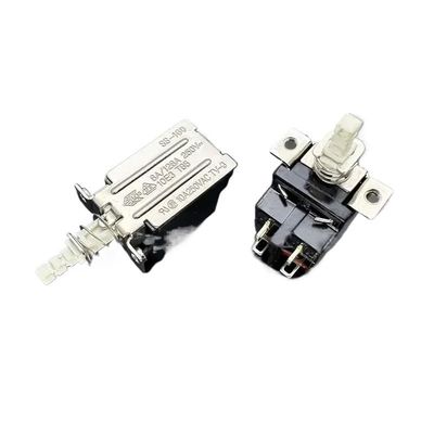 DWBPGVUN 2PC SS-160 self-Locking 4-pin Power Switch TV-8 High Current 10A250V Power Amplifier Key Button