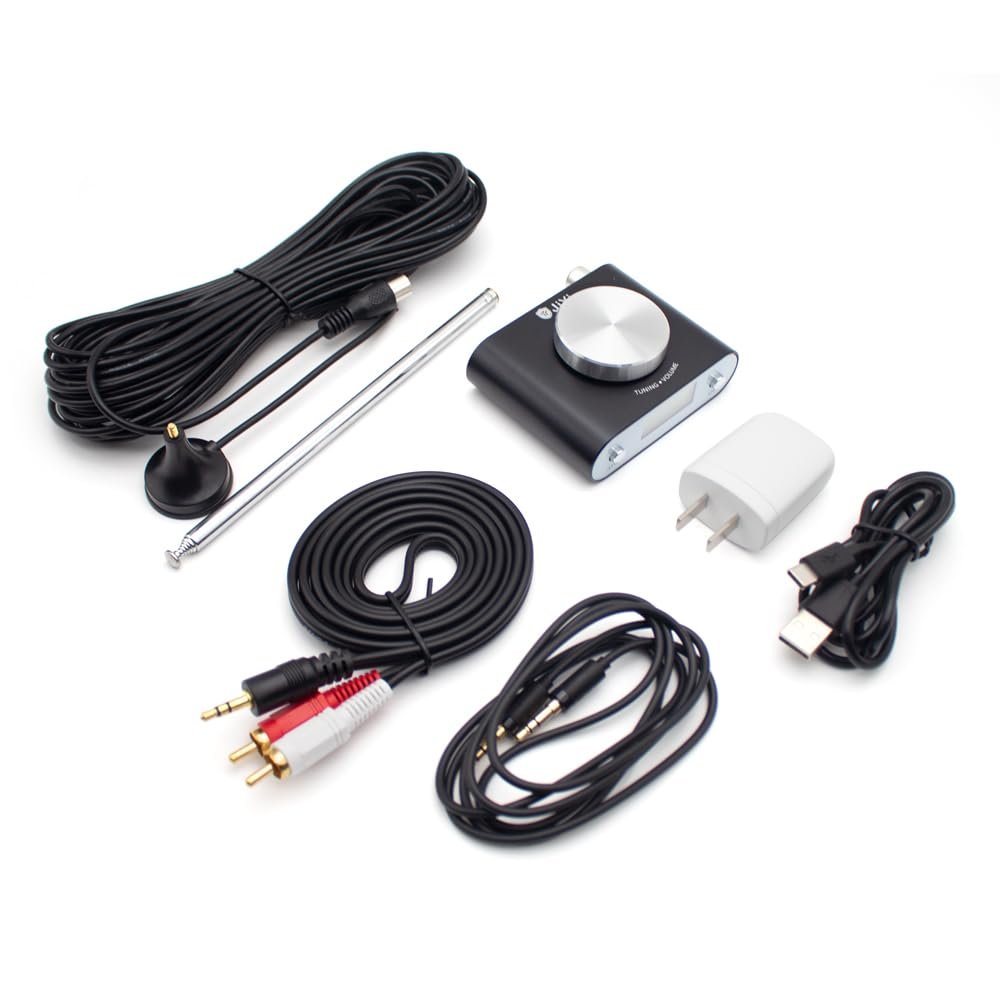 High-Sensitivity Digital FM Radio Tuner, HIFI Stereo Broadcast Receiver for Home Audio System