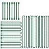 24PCS 4-Inch, 12-Inch, 18-Inch Silicone Cable Ties, Bendable Rubber Twist Ties, Reusable Twist Ties for Cords, gear ties for Organizing, Bundling (Pine green) view 1