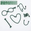 24PCS 4-Inch, 12-Inch, 18-Inch Silicone Cable Ties, Bendable Rubber Twist Ties, Reusable Twist Ties for Cords, gear ties for Organizing, Bundling (Pine green) view 3