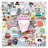100Pcs Funny Holographic Animals Stickers for Adults, Waterproof Holographic Vinyl Sarcastic Meme Water Bottle Sticker for Hard Hat Laptop, Kindle, Phone, Scrapbooking Decals view 2