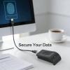 USB Fingerprint Reader Capacitive Biometric Scanner for 10, 98x112 508DPI - Plug and Play, Secure PC Authentication view 3