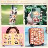 100 Pcs Cute Cartoon Dog Sticker Pack for Girls, Kawaii Puppy Stickers for Kids, Reusable Waterproof Puppies Breeds Prints Pet Vinyl Decals for Water Bottle,Laptop, Dog Decals for Valentine's Day view 3