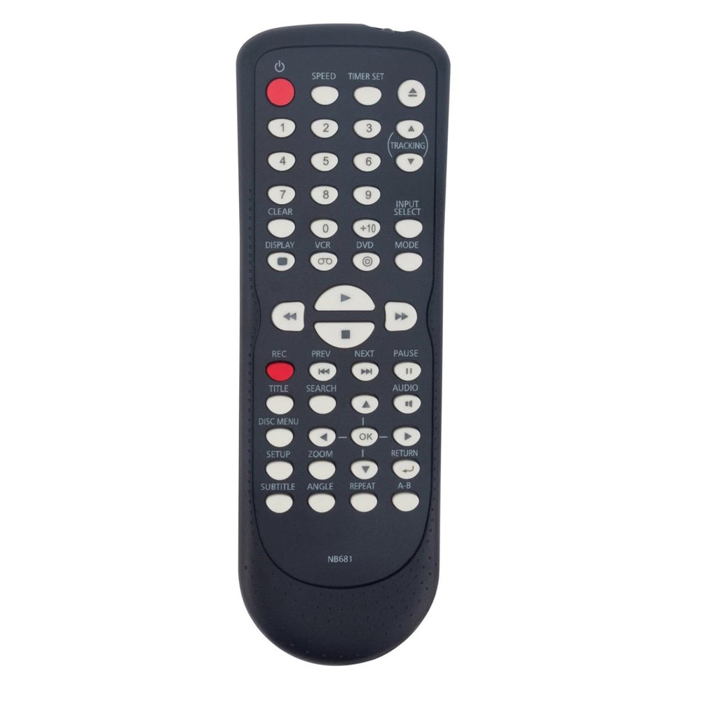 NB681UD Remote Control for Funai DVD VCR Combo Player