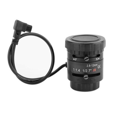 3MP HD Auto Aperture Zoom Lens 28. 12mm, CCTV Security Camera Lens, Definition Low Distortion Auto Iris Zoom Lens with CS Mount for 127/. Image Format, Compatible with