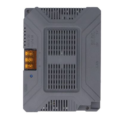 GigE PoE Injector 200W with USB Type C and USB A Output, DC9-36V Rectangular Satellite Booster - High Power Delivery, Gigabit Ethernet, for V3 Dishy Integration