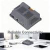 GigE PoE Injector 200W with USB Type C and USB A Output, DC9-36V Rectangular Satellite Booster - High Power Delivery, Gigabit Ethernet, for V3 Dishy Integration view 3