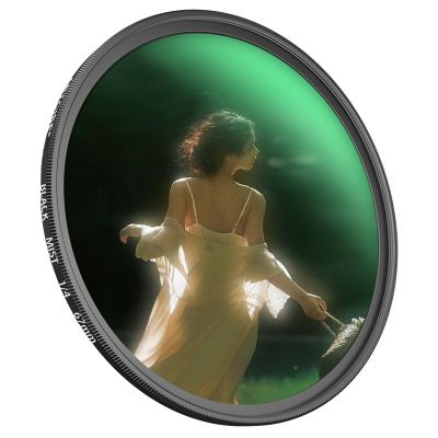 ARTCISE 1/4 Black Mist Filter 67mm - HD Optical Glass Filter for Cinematic Glow, Reduces Harsh Highlights, Softens Skin, DSLR Mirrorless Camera Lens (52mm)