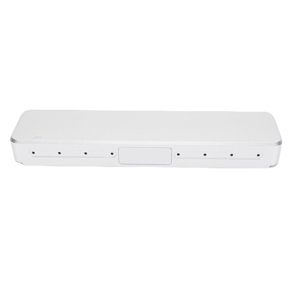 Bewinner AI Noise Reduction Microphone with 360 Omnidirectional Capture for Increased Voice Clarity at 10 11 - Silver AGC ANC 8 MIC MIC for Digital Meetings