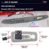 1280x720 Pixel Car Rear View Backup Camera Parking Replacement for Chrysler 200 C LX Limited Sedan 2015-2017 OEM: 68248854AA Vehicle Reverse Camera Waterproof Night Vision view 2