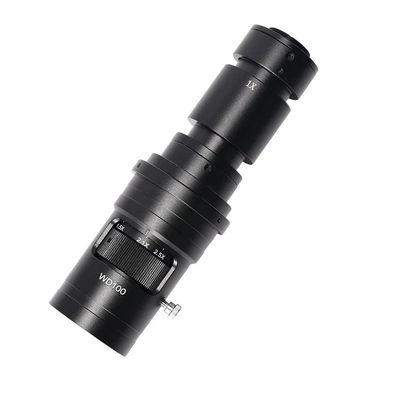 1pc 500X 200X Adjustable Magnification C-Mount 0.7X-5X Continuously Variable Microscope Zoom Lens for HDMI VGA USB Microscope Camera(500X)