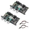 2-Pack ZK-1001U Mono Bluetooth AMP Board with TWS,100W Vehicle Amplifier Input 9-24V Wide Voltage Home Audio Amplifier Board,Supports AUX/USB/Bluetooth Input for Home Speaker,Car Audio DIY view 1
