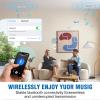 Herdio 8 Inch Bluetooth Ceiling Speakers 400W 2-Way Flush Mount in Wall Amplifier Receiver Suitable for Home Theater Bathroom Living Room Kitchen Office (1 Pair) view 3