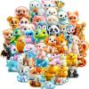 100PCS Cute Animal Stickers for Water Bottles  Waterproof Vinyl Cartoon Sticker Pack, Laptops, Journals, Scrapbooks, DIY Crafts & Party Favors view 1