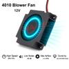 GBA-SZC 4010 Blower Fan DC 12V,40mm x 40mm x 10mm Dual Ball Bearing Brushless 3D Printers Hotend Cooling Turbo Fans.(2PCS) view 2