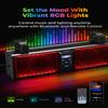 KEMIMOTO 2.1CH UTV Sound Bar System 17 Inch ATV Soundbar with RGB Lights BT5.3 IP66 Waterproof, Audio Roof Subwoofer SXS Speakers Compatible for Polaris RZR Can-Am Defender Maverick view 3