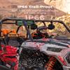 KEMIMOTO 2.1CH UTV Sound Bar System 17 Inch ATV Soundbar with RGB Lights BT5.3 IP66 Waterproof, Audio Roof Subwoofer SXS Speakers Compatible for Polaris RZR Can-Am Defender Maverick view 4