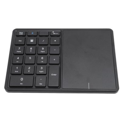 Dpofirs PAD Number, Dual Professional Long Liver Liver Sensitivity Modes 22 Wireless Numerical Keys for PC for The Laptop (Black)