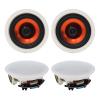 Herdio 8 Inch 800 Watts High Power Ceiling Speakers - Flush Mount, Crisp Sound for Home Theater, Living Room, Office, Kitchen & Covered Patio2 Paris view 1