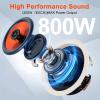 Herdio 8 Inch 800 Watts High Power Ceiling Speakers - Flush Mount, Crisp Sound for Home Theater, Living Room, Office, Kitchen & Covered Patio2 Paris view 2