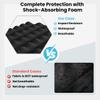 OLINS KAKO Starlink Mini Case & Suction Cup Mount, IP67 Waterproof Hard case Fits Star Link Mini Dish, Portable Shoulder Dual Carry Options with Precision Cut Foam for Starlink Accessories view 2