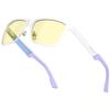 ANYLUV Blue Light Glasses for Men Stylish Anti Eyestrain Lightwight Metal Frame Blue Light Blocking Glasses view 1