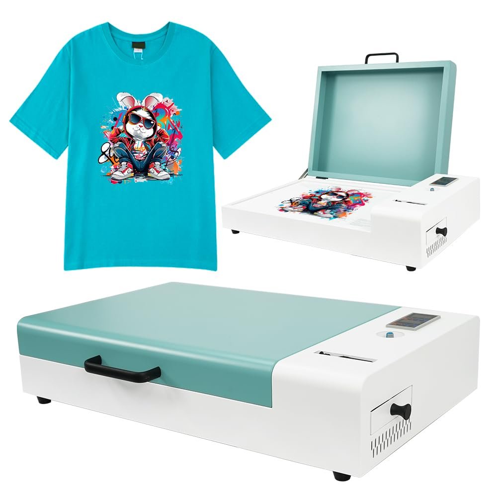 Qilpho DTF Oven, A3 DTF Oven Dryer with Time & Temperature Control, for Heat Transfer Printing & DTF Powder, Curing Transfer Filmonly Oven)