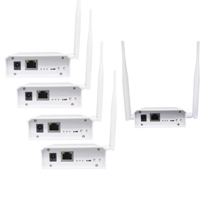 WiFi HaLow Wireless Bridge,2.4GHz & 5.8GHz Dual Band Point to Point Outdoor WiFi Extender,3KM(9842ft) Long Distance Powerful,IEEE 802.11ah Antenna WiFi Range Transmission Faster Speed (1 to 4)