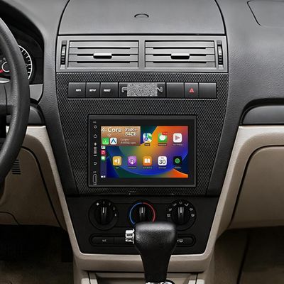 4+64G Car Stereo for Ford Mustang 2005-2009 Head Unit,7 Inch Touchscreen Radio for Ford Fusion 2006-2009, Taurus 2008-2009 with Wireless Carplay Android Auto GPS Navigator GPS SWC FM/RDS Audio