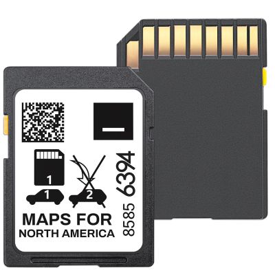 2025 Latest Navigation SD Card Update,Accessories 8585 6394 Compatible with Cadillac, Buick, Chevrolet, GMC,Maps Includes USA Canada Mexico