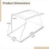 Chewtoyo Outdoor Waterproof Dustproof Case Pc, Ring Doorbell Access Devices Control and, Transparent Material Pc, Easy Install and Long-Lasting Weatherproof view 2