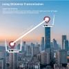 WiFi HaLow Wireless Bridge,2.4GHz & 5.8GHz Dual Band Point to Point Outdoor WiFi Extender,3KM(9842ft) Long Distance Powerful,IEEE 802.11ah Antenna WiFi Range Transmission Faster Speed (1 to 1) view 4