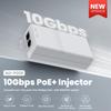 10Gbps PoE+ Injector, 30W IEEE 802.3at/af Compliant, 10 Gigabit Ethernet Port, for High-Speed Data Transmission to IP Camera, Access Point, NVR, AG-P006 view 2