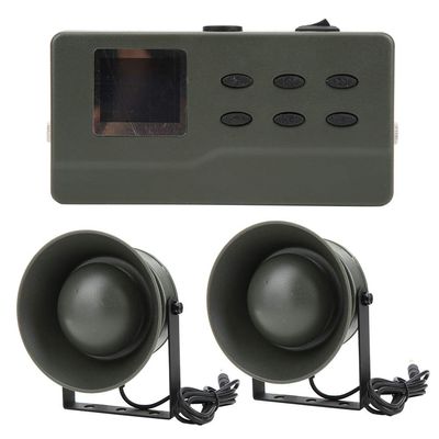 Cufaee Bird Sound Player, CP 390 Double 35W Outdoor Loudspeaker, Electric Bird Sound Player MP3 Voice Speaker with Timing Function