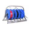 3/4 Reel Wire Spool Rack Dispenser,iron Multiple Axle Cable Rack,Folding Wire/Cable Distributor for Electrical Wire Pullers(3 reel) view 1