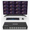 3D Synchronizer- KVM Switch Controller,8 Port USB Keyboard Mouse, Plug and Play Distributor, for Multiple PCS view 4