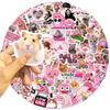 110 PCS Pink Meme Stickers for Adults & Women, Pink Funny Waterproof Stickers for Water Bottles Laptop Scrapbooking Computer Cars Hard Hat, DIY Dcor for Bumper Accesory view 2