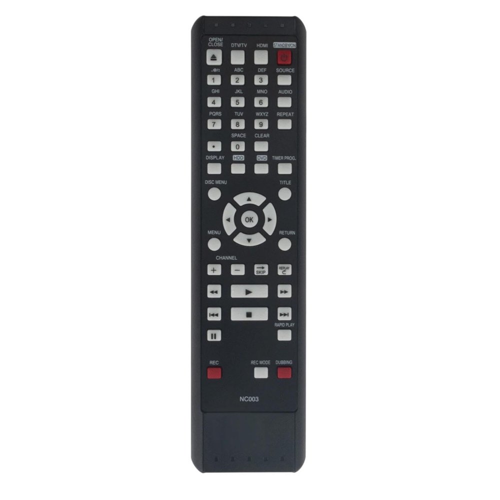 NC003UD NC003 Remote Control for Magnavox HDD DVD Recorder DVDR Player