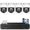 (4K PT Wide-Angle) Outdoor Wired Security Camera System Video Surveillance Cameras for Home Security Systems Camera DVR view 1