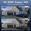 (4K PT Wide-Angle) Outdoor Wired Security Camera System Video Surveillance Cameras for Home Security Systems Camera DVR view 4