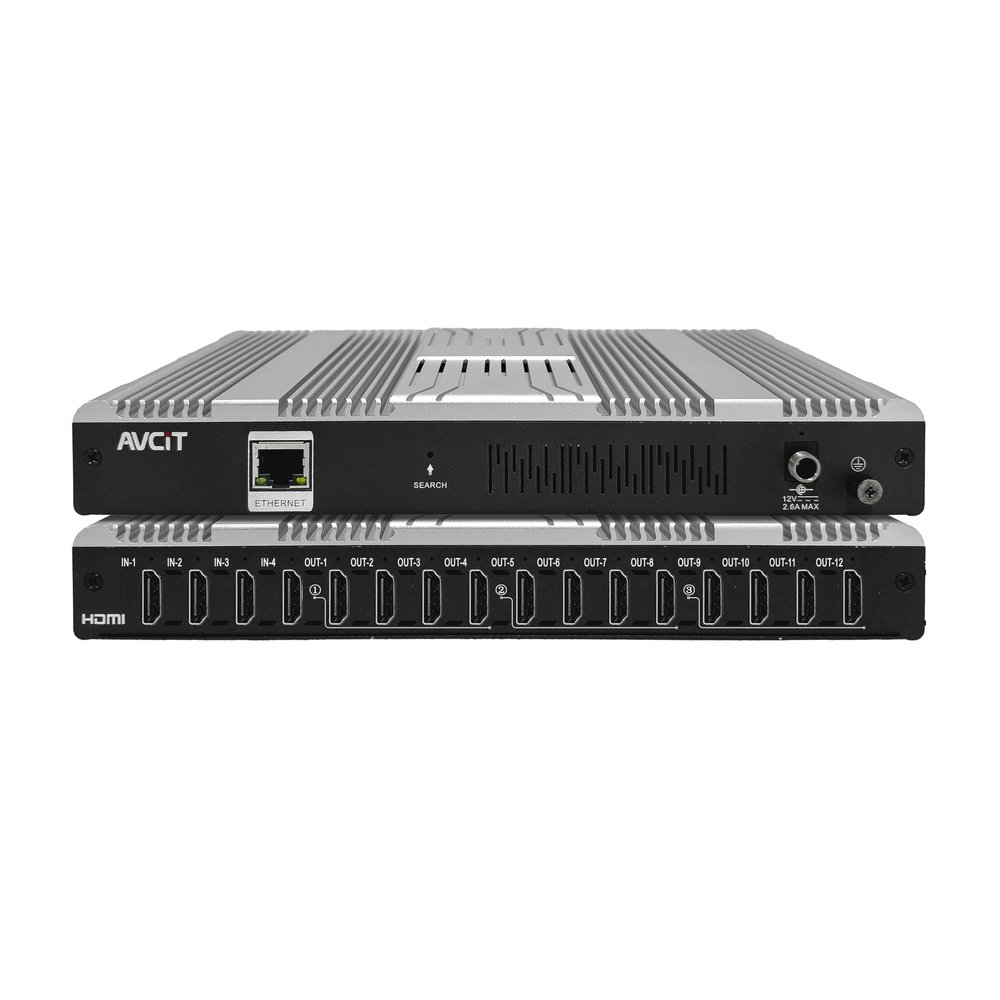 AVCiT Star HDMI VideoWall Processor 4ix12o, RS232,Compact Design,Various Resolution 60Hz, Customizable