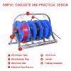 3/4 Reel Wire Spool Rack Dispenser,Folding Wire/Cable Distributor,iron Multiple Axle Cable Rack for Electrical Wire Pullers(4 reel) view 3