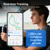 GPS Tracker for Vehicles&Car 4G LTE Tracking Device Geo-Fencing Alerts Real-Time GPS Magnetic Hidden Tracker iOS & Android Subscription Needed5-Day Free Trial (2, Black) view 2