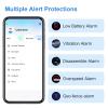 GPS Tracker for Vehicles&Car 4G LTE Tracking Device Geo-Fencing Alerts Real-Time GPS Magnetic Hidden Tracker iOS & Android Subscription Needed5-Day Free Trial (1, Black) view 3
