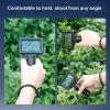 Quick-Release Handle Grip for DJI Action 5 pro/2/3/4 Flexible-Angle Vlogging & Recording,Lightweight 3D Printed Extension Mount, Ergonomic Handheld Stabilizer with Wrist Strap view 3