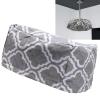 NOENNULL Projector Dust Proof Cover, Gray Projector Dust Cover Water Proof Anti Static Projector Dust Cover Patterned Ceiling Mounted Projector Video Projector Cover for Ceiling Mounted view 3