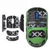 Mouse Anti-Slip Grip Tape, Grips Stickers for Pulsar X2CL Crazylight XS-1 X2CLcl Gaming Mouse,Black White Full view 1
