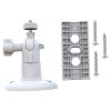 Aosekaa Outdoor Security Camera Bracket Outdoor Camera Mount Easy Installation Stainless Steel Mounting Bracket for Indoor Dormitory, White view 1
