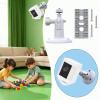 Aosekaa Outdoor Security Camera Bracket Outdoor Camera Mount Easy Installation Stainless Steel Mounting Bracket for Indoor Dormitory, White view 4