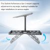 Adjustable Starlink Performance Gen 3 Mount, Beciety Starlink Roof Ridge with Stainless Steel Adapter, Heavy Duty Starlink Performance Ridge/Roof Mount Kit for Extreme Climates view 4